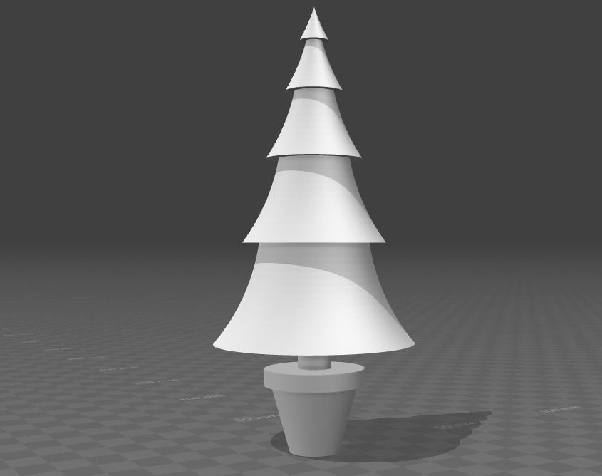 Chrismas tree 3D print model