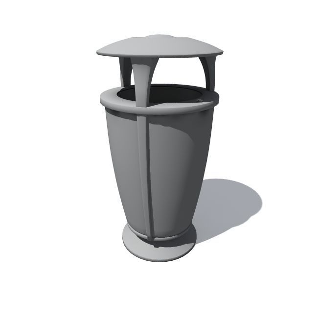 trash bin 5 3D model_2