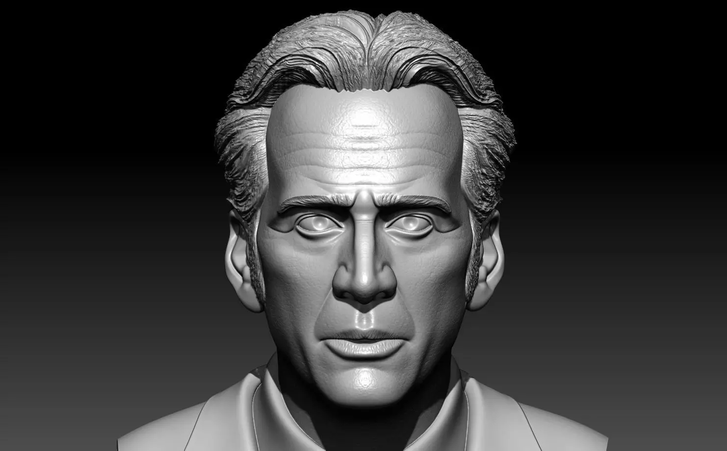 Nicolas Cage 3D print model