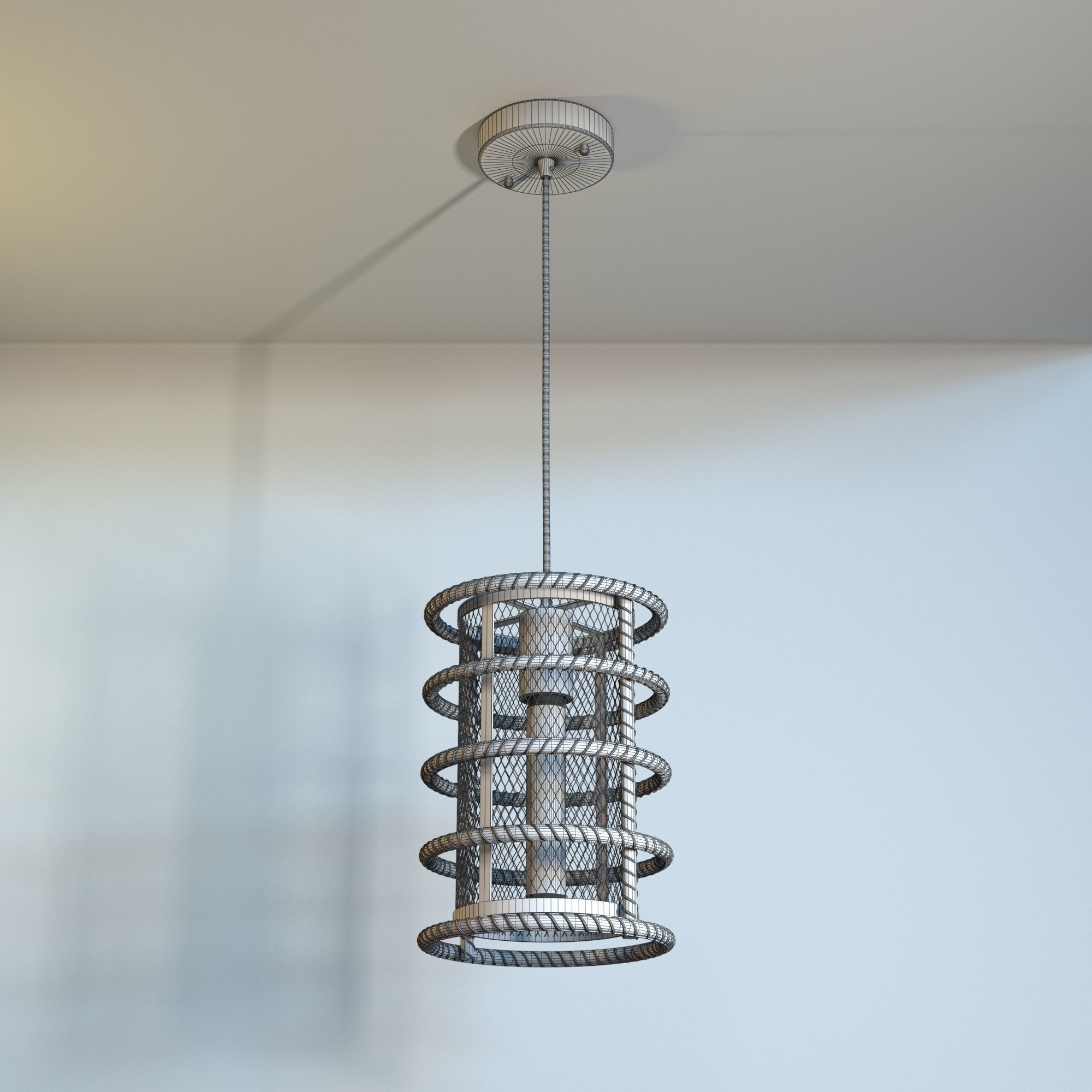 Lussole Loft LSP-9645 lamp 3D model_4