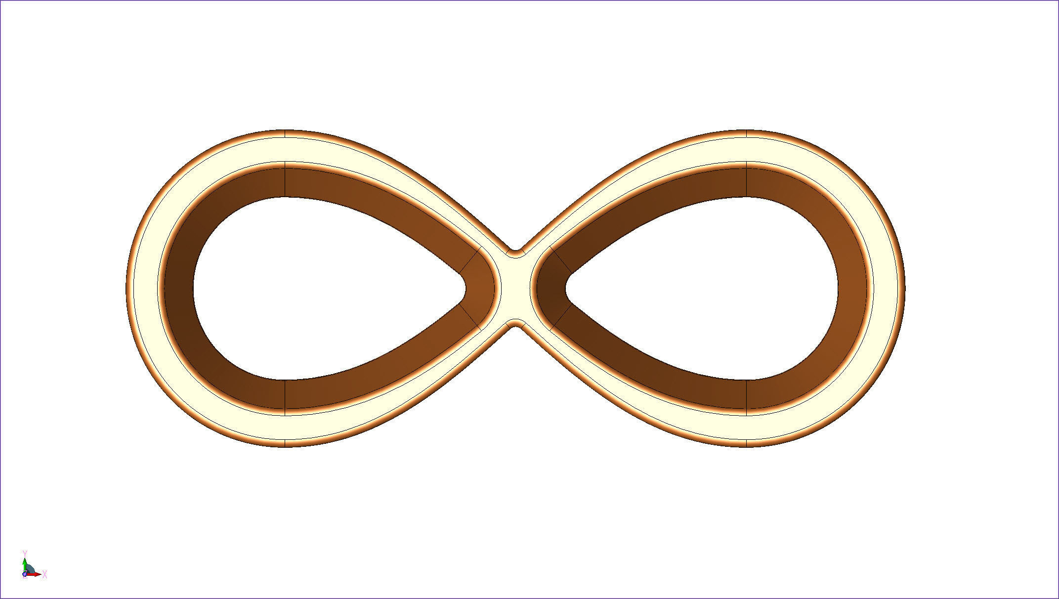 Infiniti Toothbrush Holder 3D print model_2