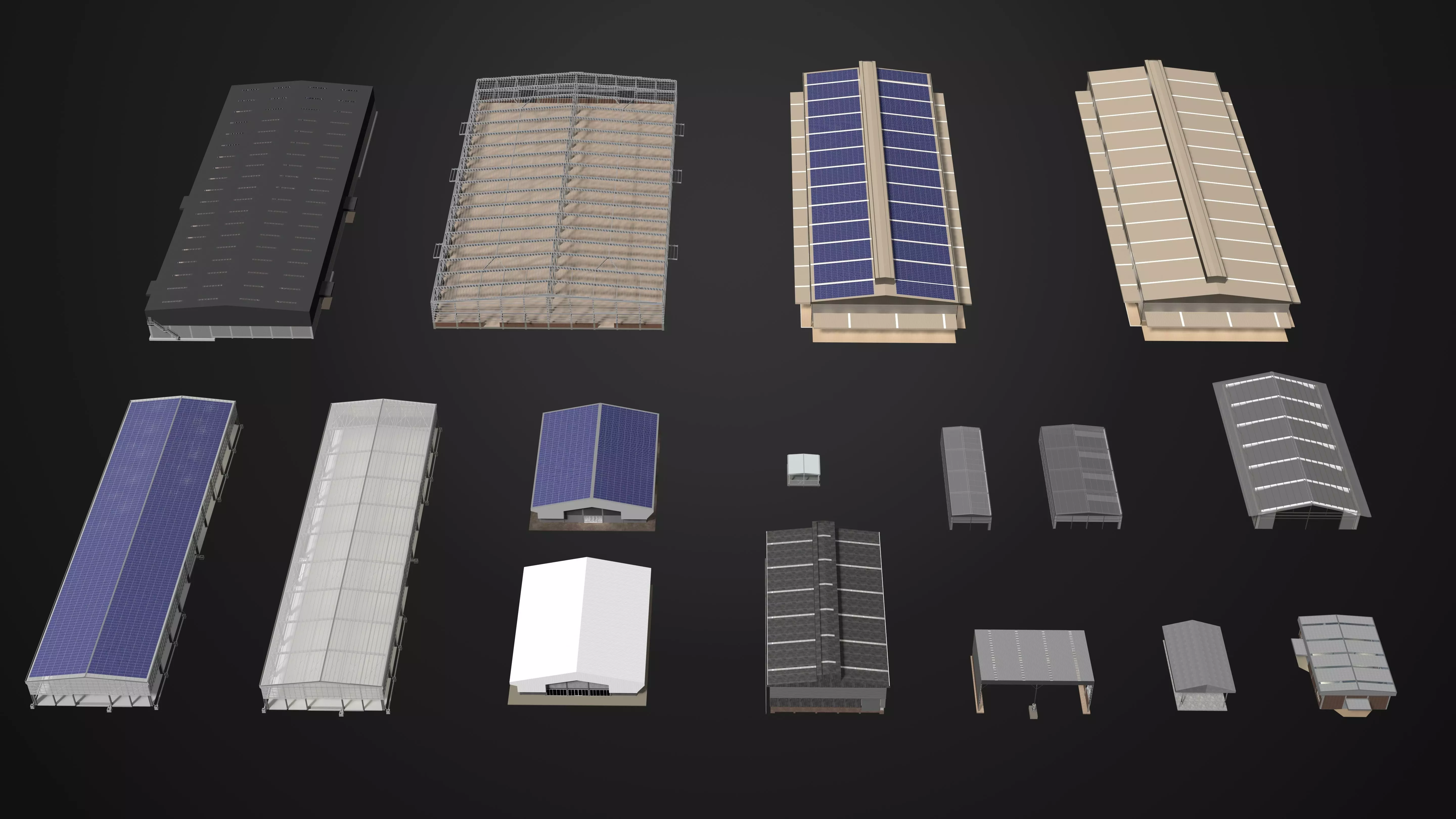 Warehouse pack 25K06 3D model