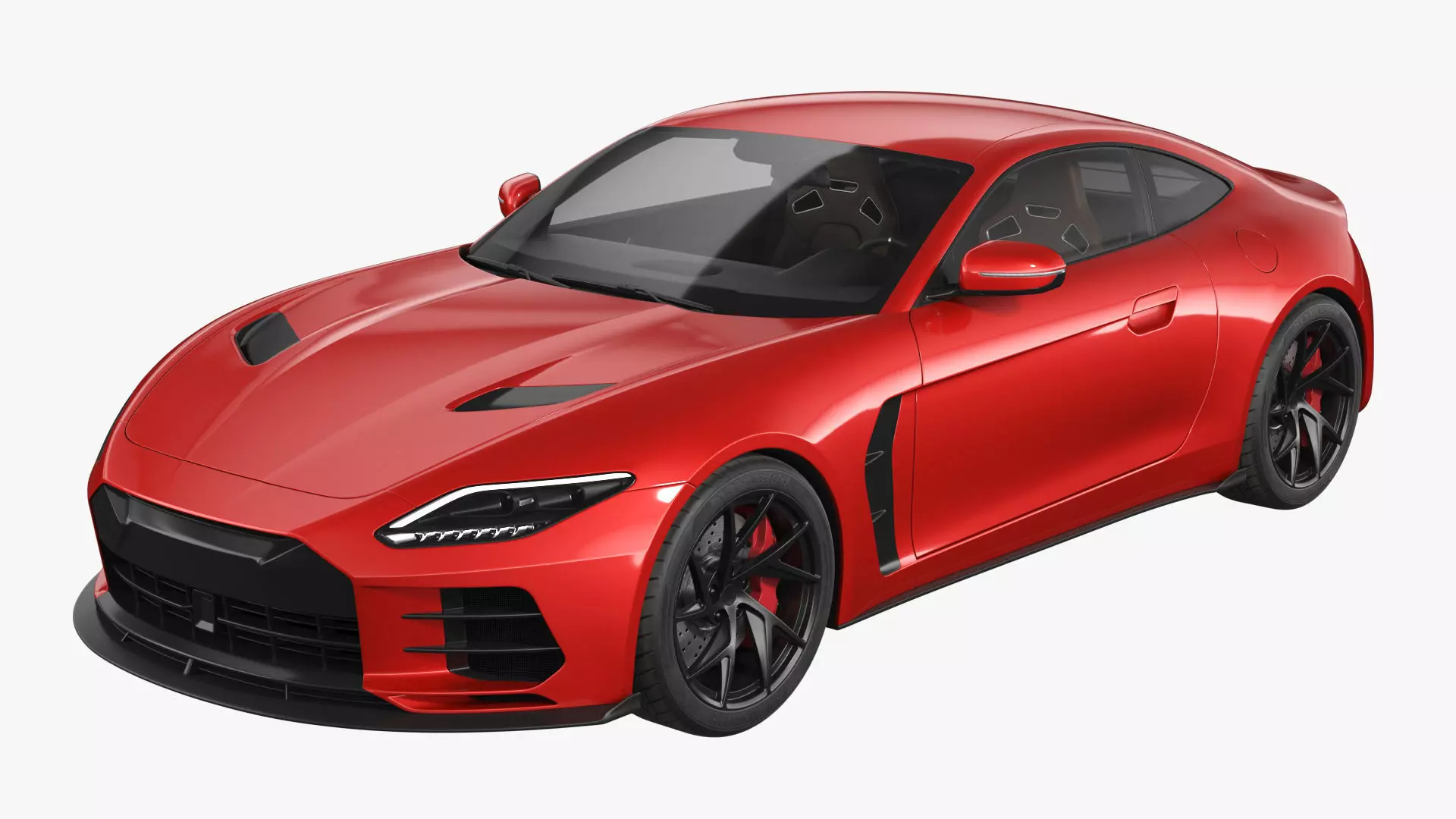 Generic Sports Car 3D model
