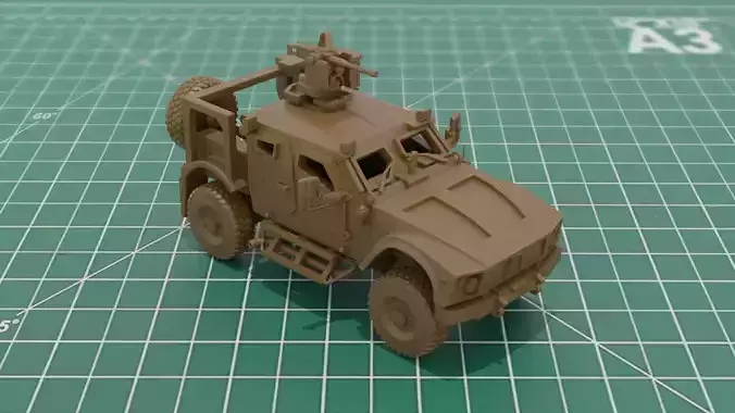 M1240 JLTV MATV MRAP 3D Print STL Model
