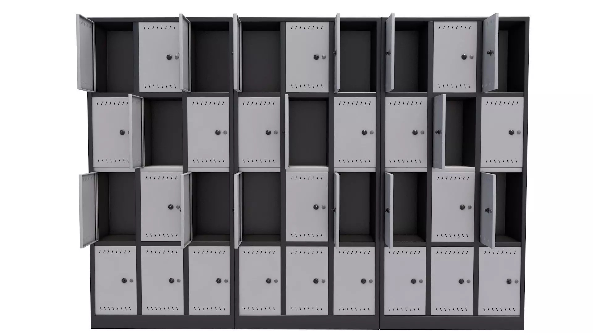 Coin Lockers 3D model