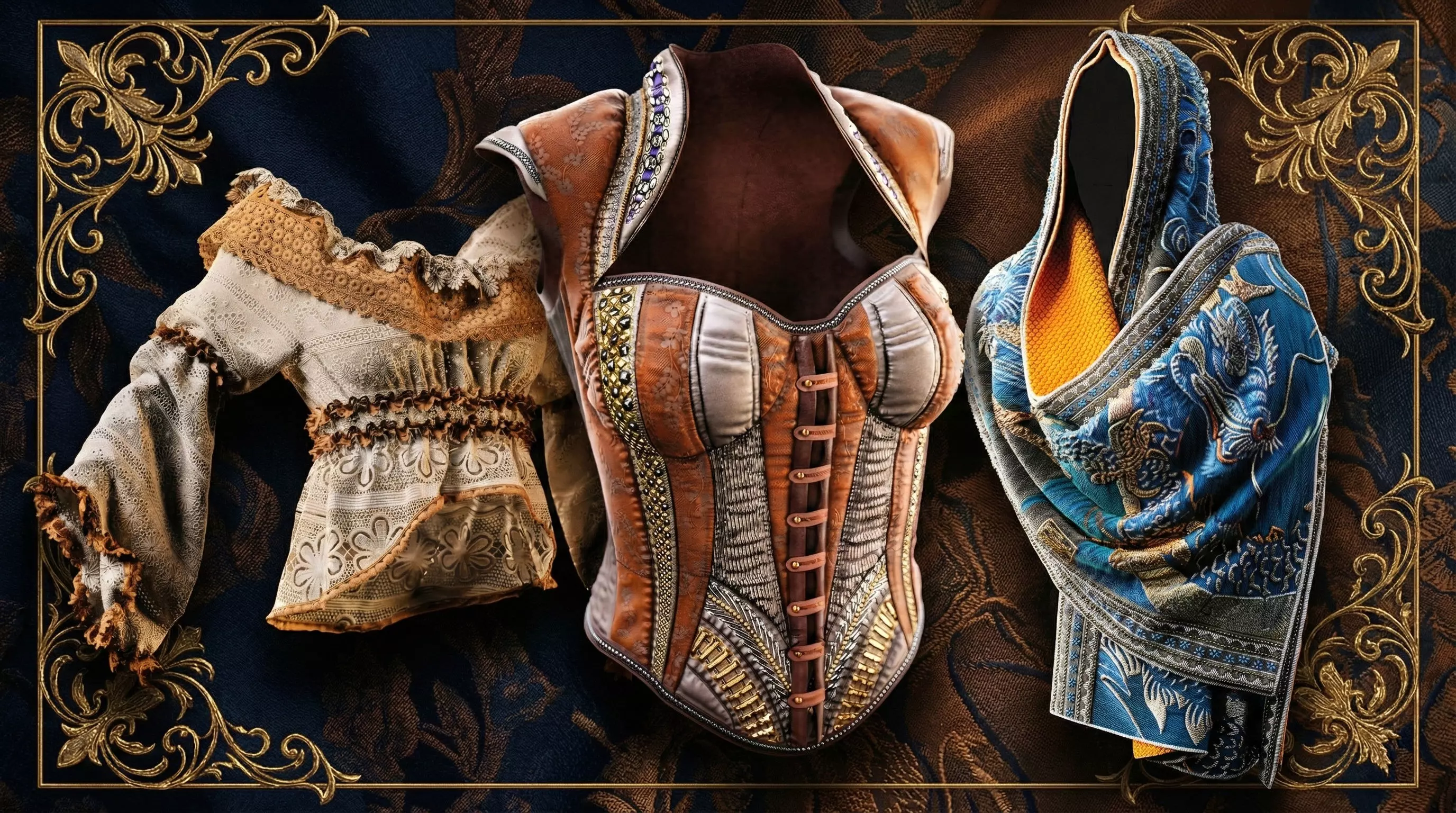 Cloth and Outfit Texturing And Presentation in 6 Day Texture