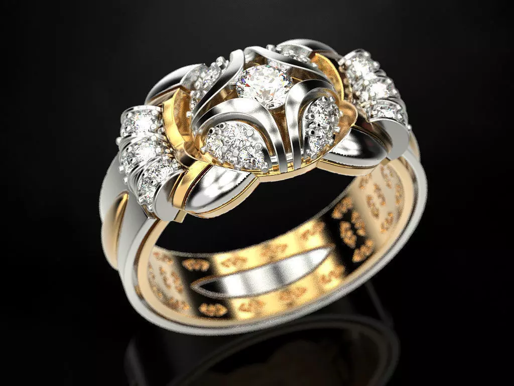Ring Elegance 3D print model_0