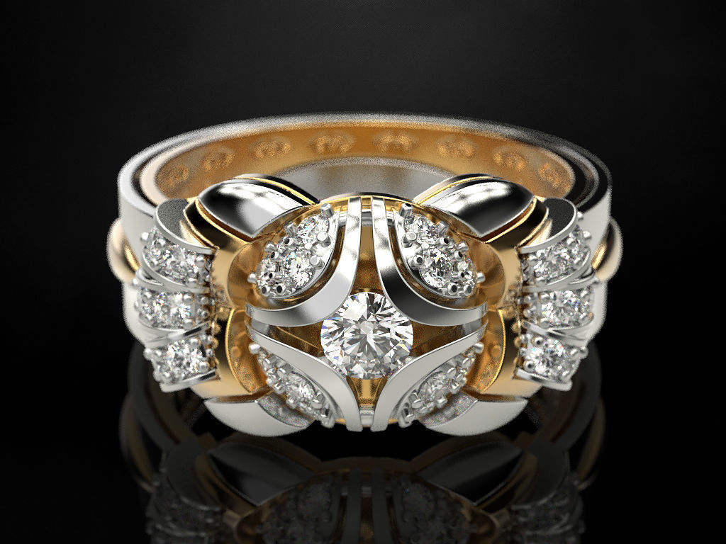 Ring Elegance 3D print model_1