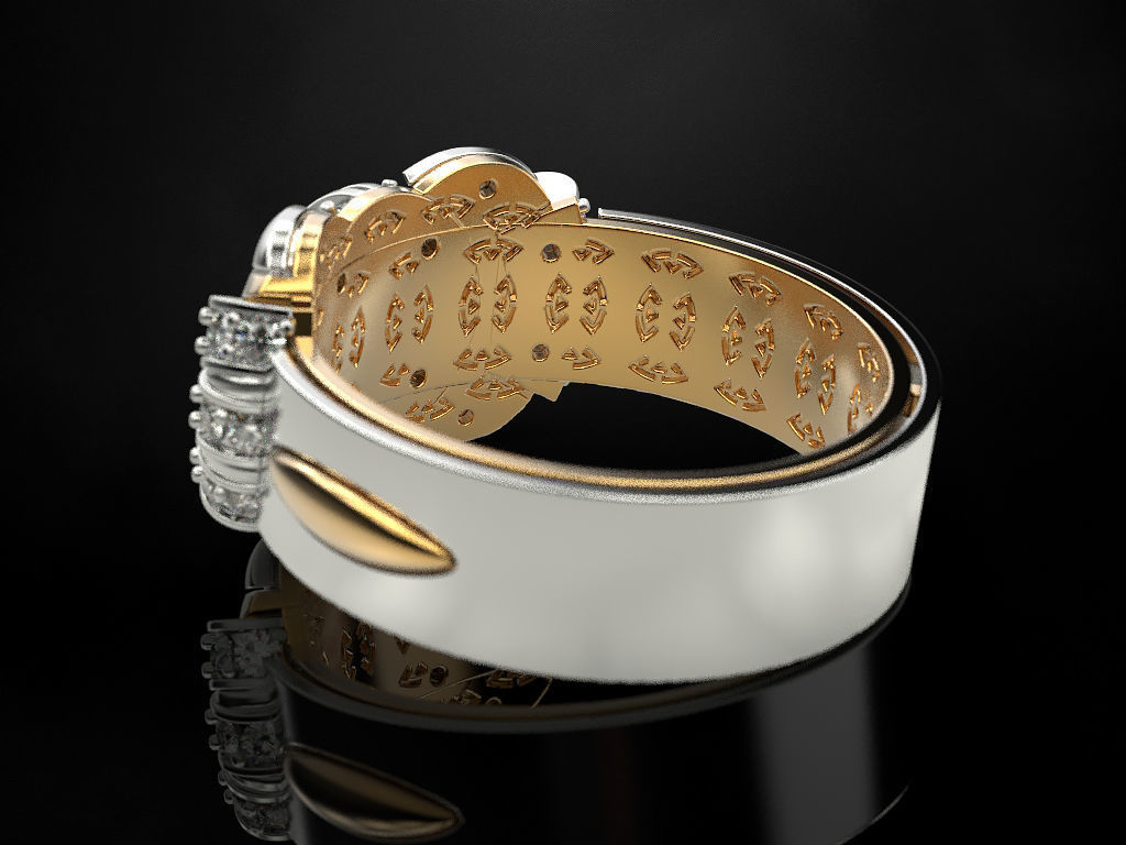 Ring Elegance 3D print model_5