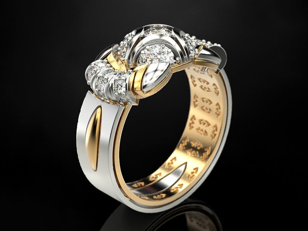 Ring Elegance 3D print model_3