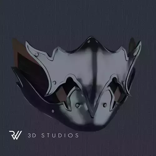 Noob Saibot Mask V10 - MK1 2023 - STL File