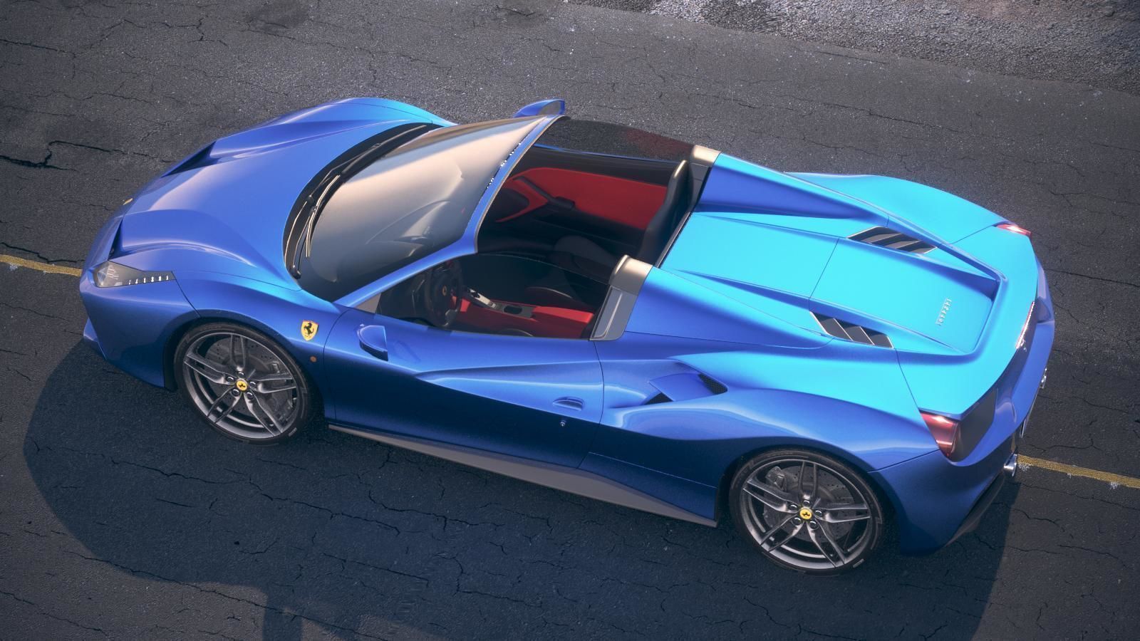 Ferrari 488 GTB Spider 2017 3D model_15