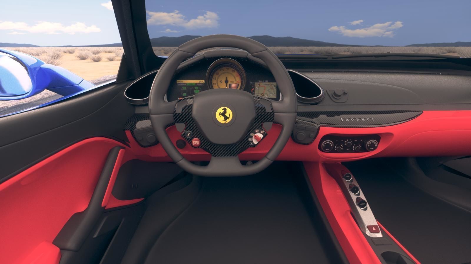 Ferrari 488 GTB Spider 2017 3D model_2