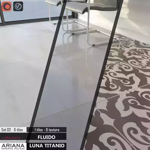 ARIANA FLUIDO LUNA TITANIO Set 02