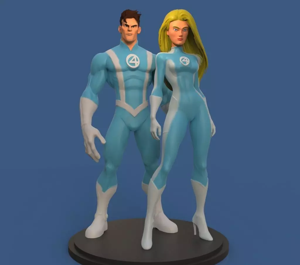 Fantastic Four 3D print model