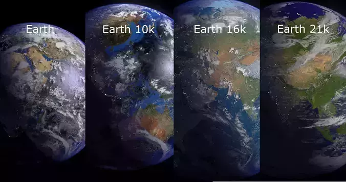 Earth Collection 3D model