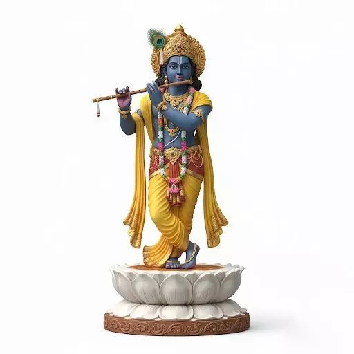 Krishna 3d model Ai 3D model