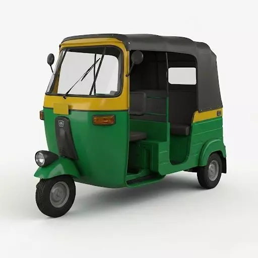 Autorickshaw 3d model Ai 3D model