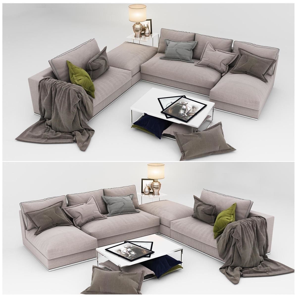 Sofa collection 09 3D model_5