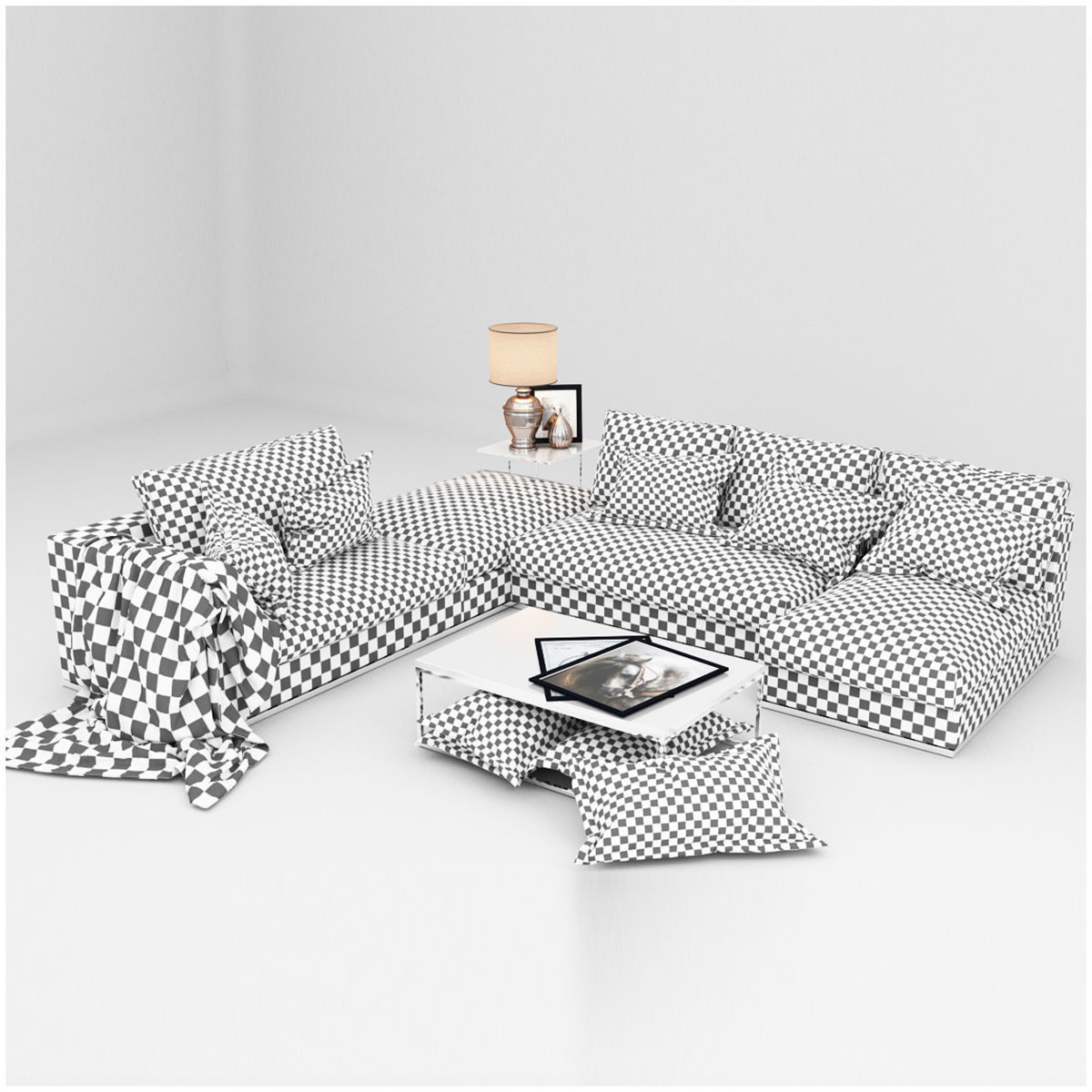 Sofa collection 09 3D model_15