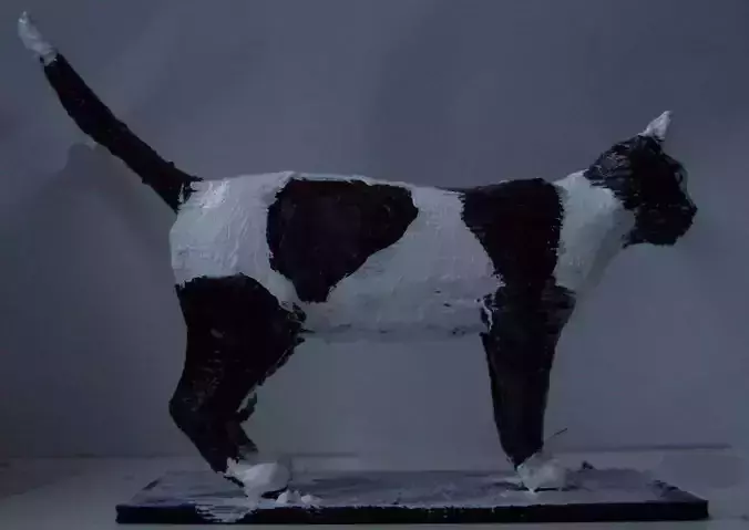 Cat statue Free 3D model