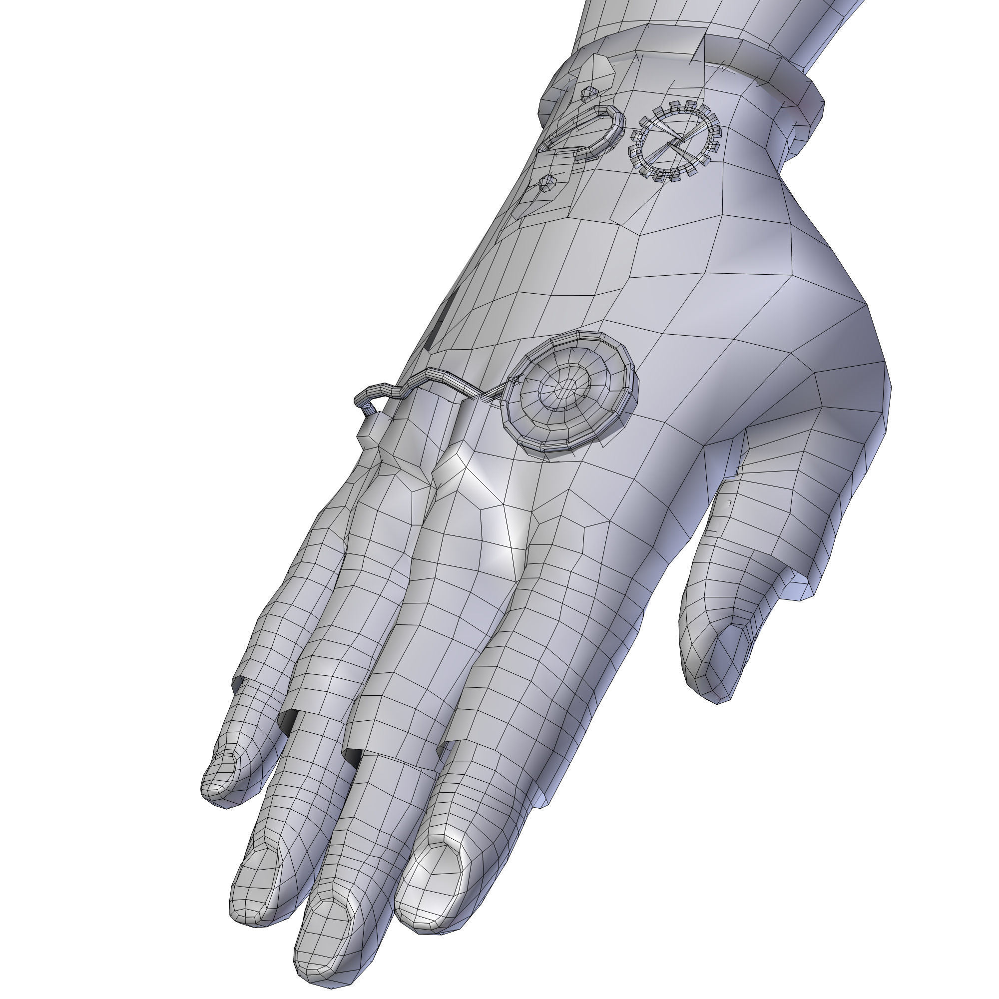 Steampunk Sheriff 3D model_53