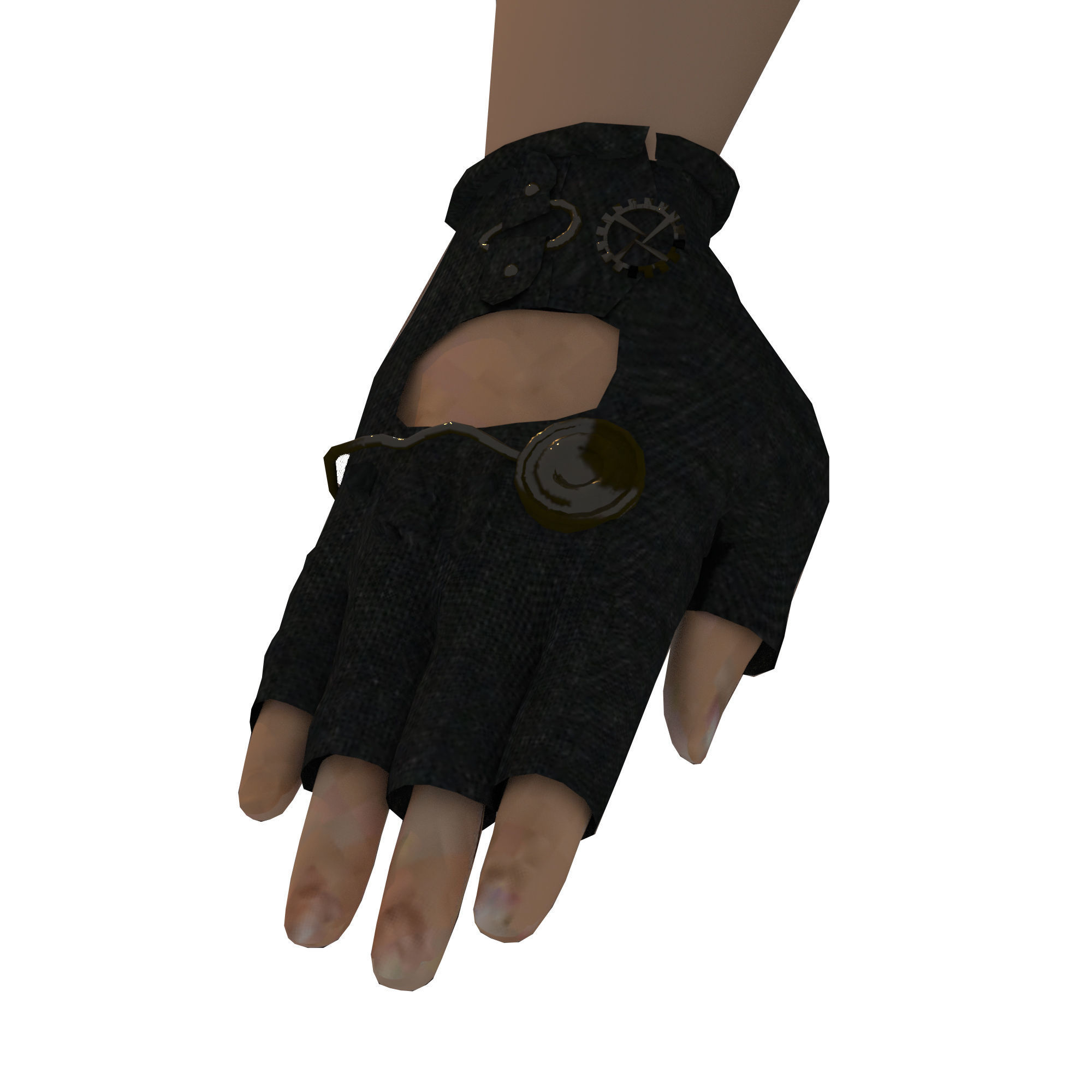 Steampunk Sheriff 3D model_21