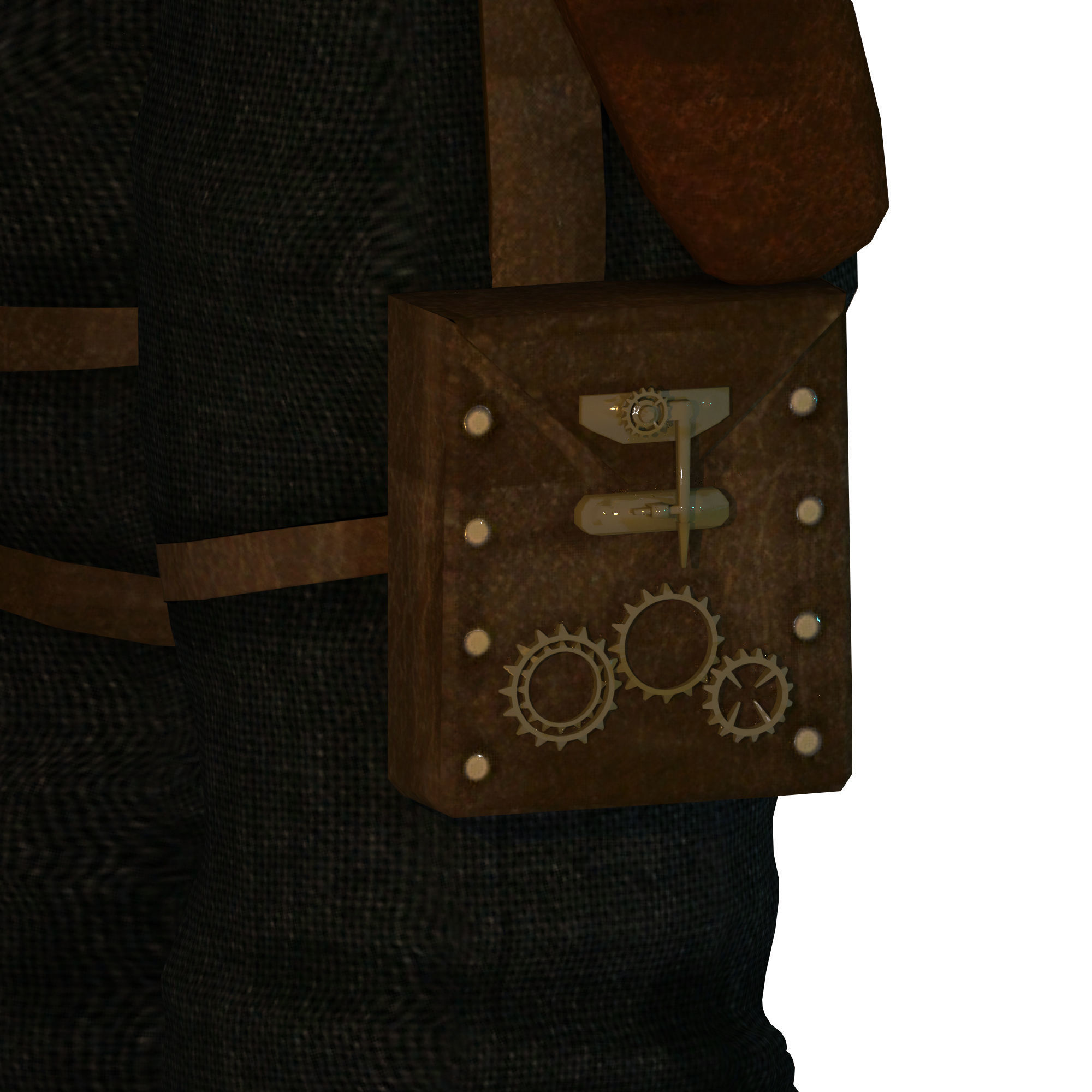 Steampunk Sheriff 3D model_17