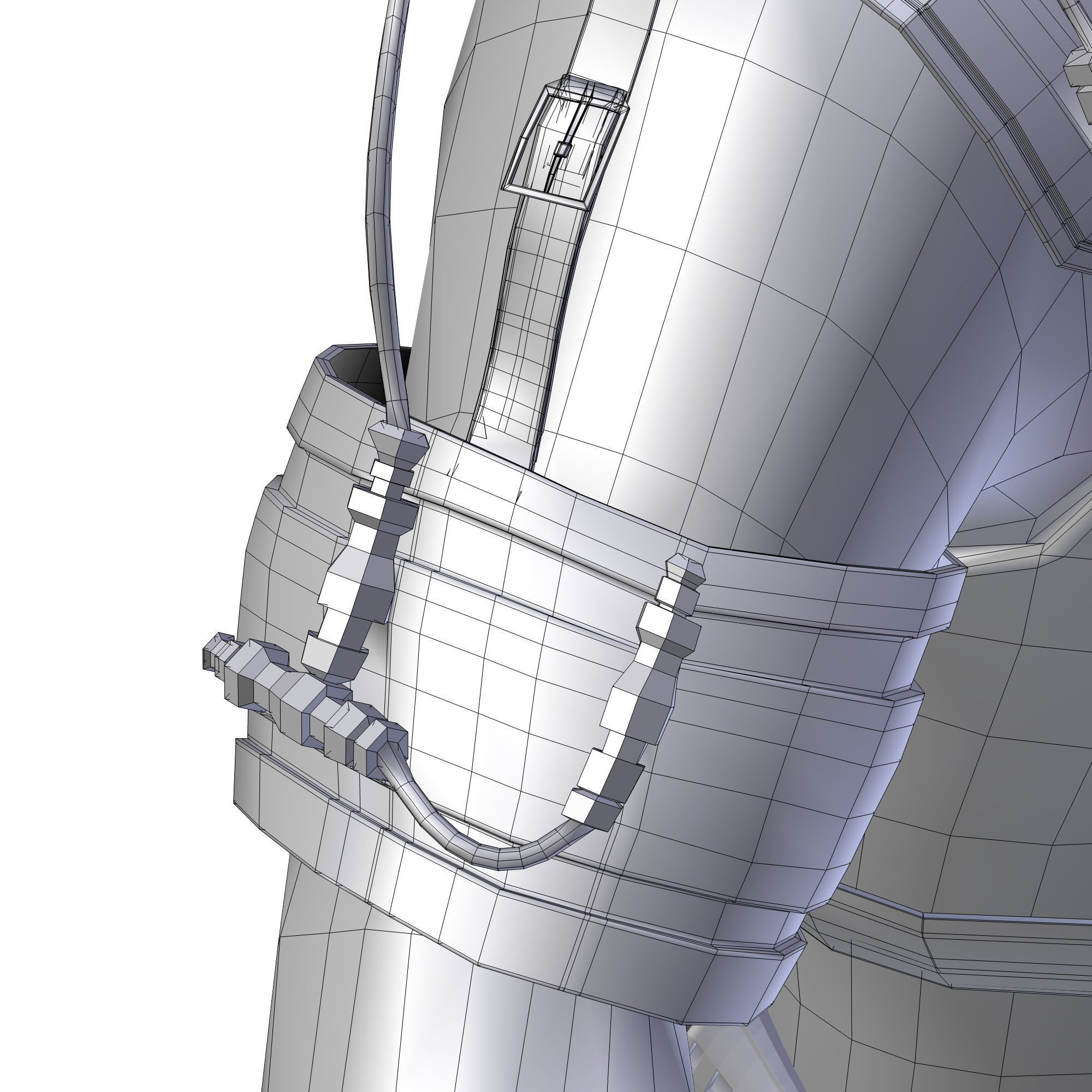 Steampunk Sheriff 3D model_50