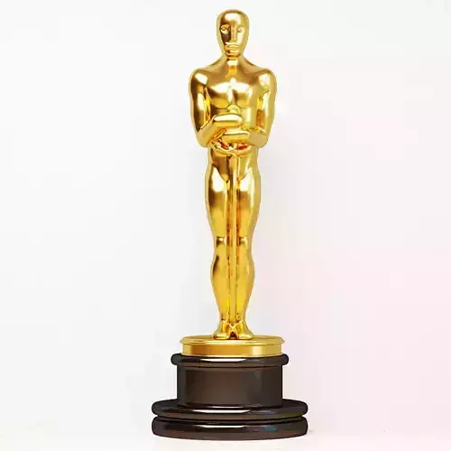 Figurine Oscar 3D model
