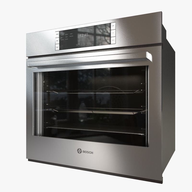 30 Wall Ovens from 11 manufacturers 3D model_8