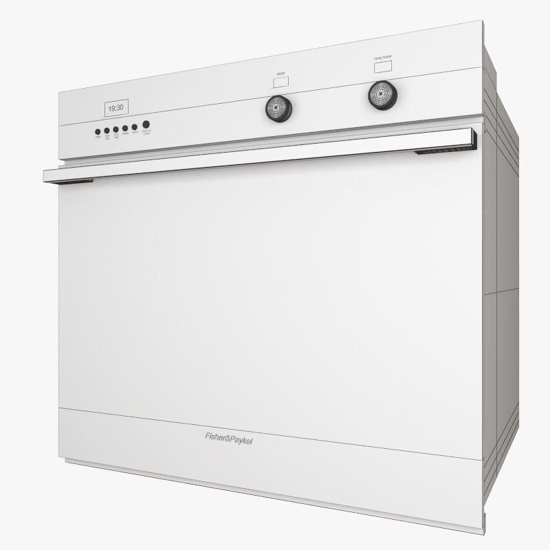 30 Wall Ovens from 11 manufacturers 3D model_33