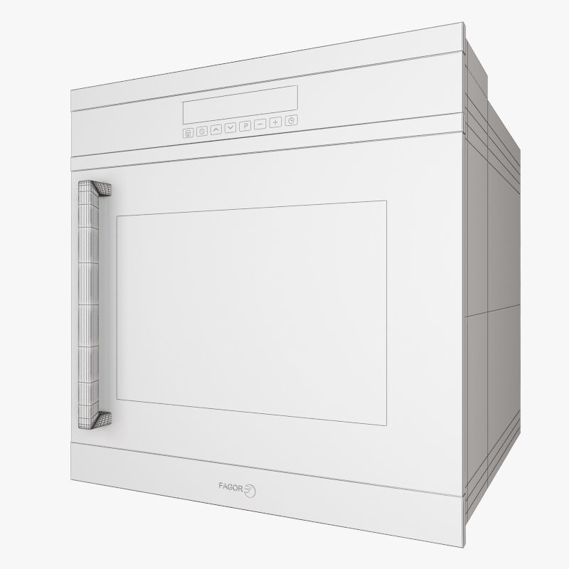 30 Wall Ovens from 11 manufacturers 3D model_29