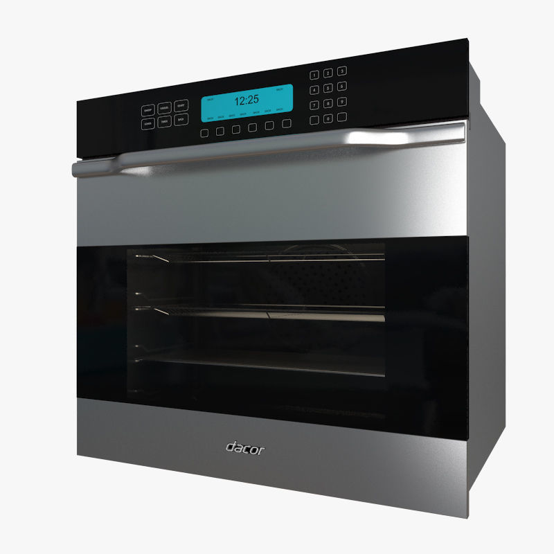 30 Wall Ovens from 11 manufacturers 3D model_18