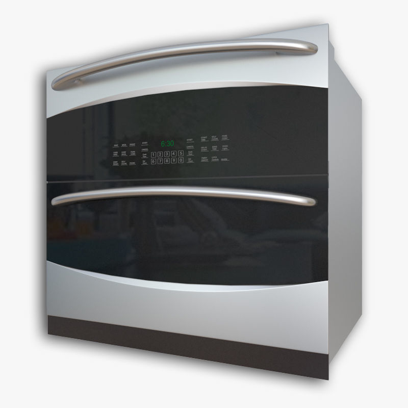 30 Wall Ovens from 11 manufacturers 3D model_36