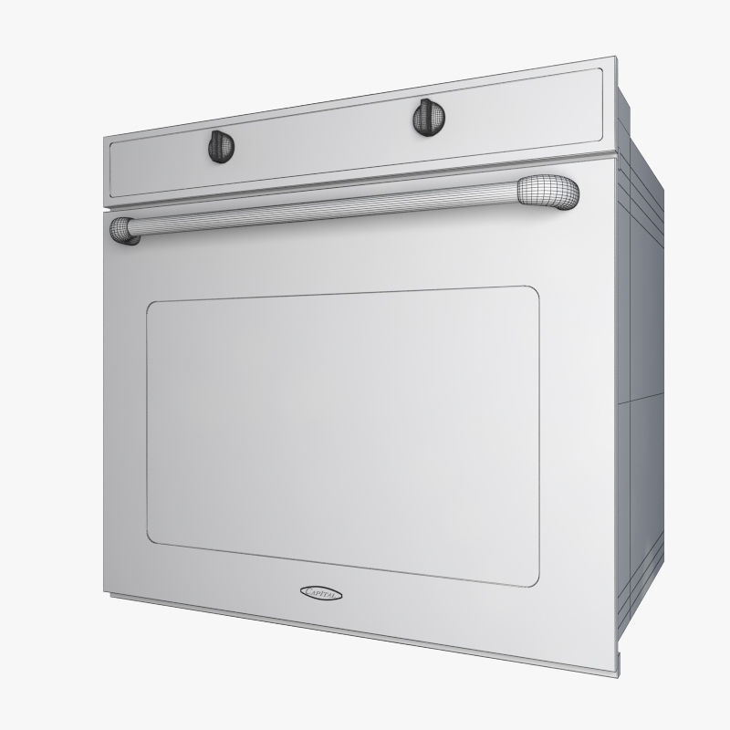 30 Wall Ovens from 11 manufacturers 3D model_13