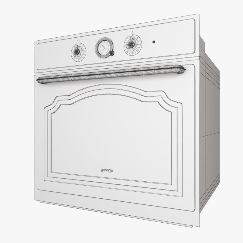 30 Wall Ovens from 11 manufacturers 3D model_43