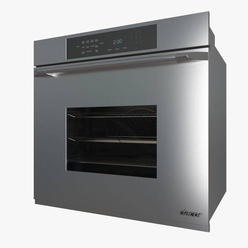 30 Wall Ovens from 11 manufacturers 3D model_16
