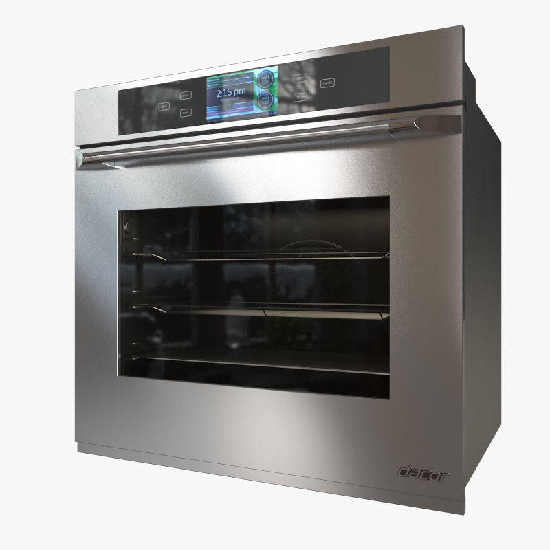 30 Wall Ovens from 11 manufacturers 3D model_14