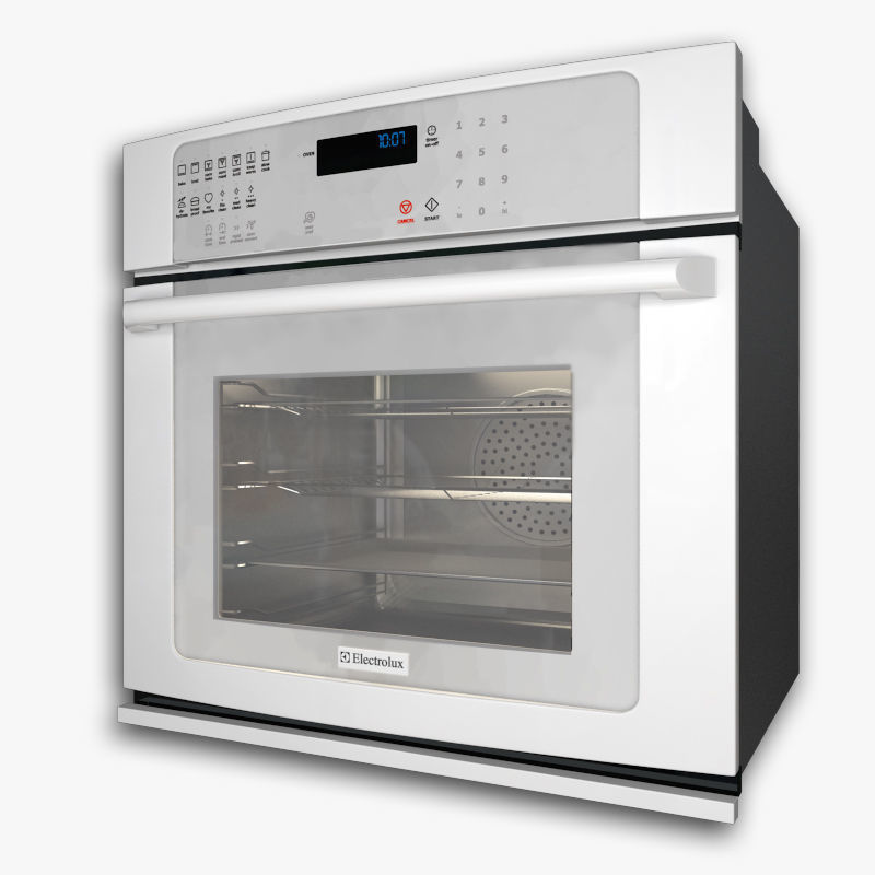 30 Wall Ovens from 11 manufacturers 3D model_22
