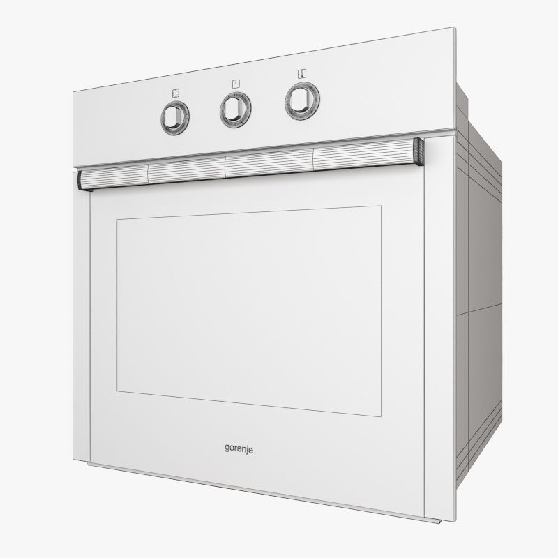 30 Wall Ovens from 11 manufacturers 3D model_47