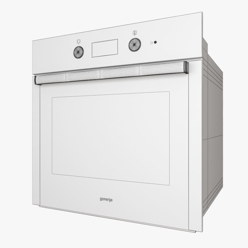30 Wall Ovens from 11 manufacturers 3D model_51