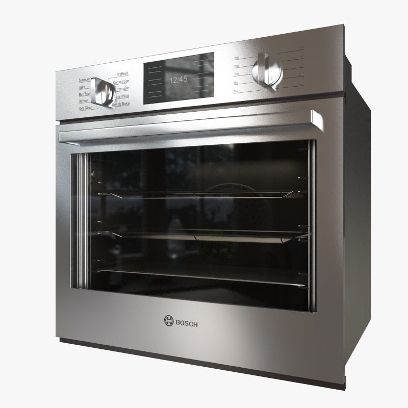 30 Wall Ovens from 11 manufacturers 3D model_10