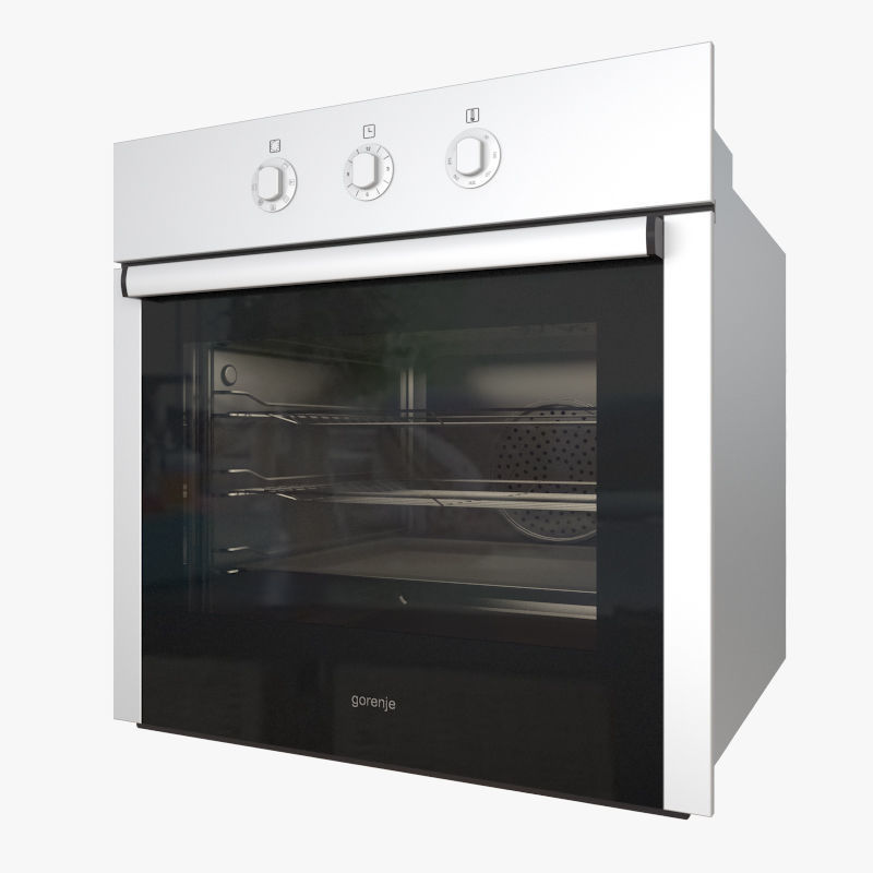 30 Wall Ovens from 11 manufacturers 3D model_46