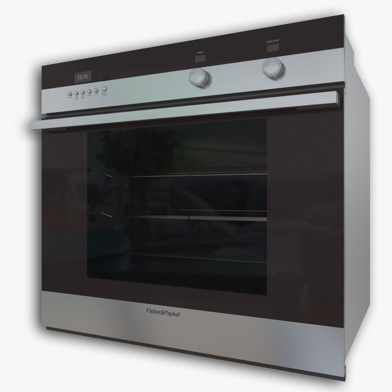 30 Wall Ovens from 11 manufacturers 3D model_32