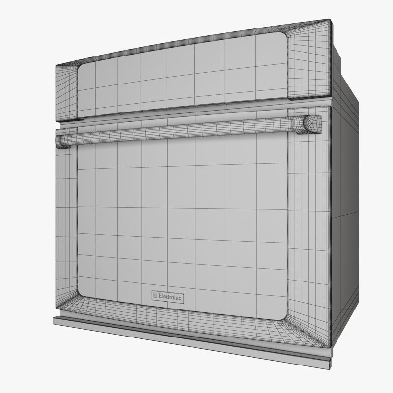 30 Wall Ovens from 11 manufacturers 3D model_23