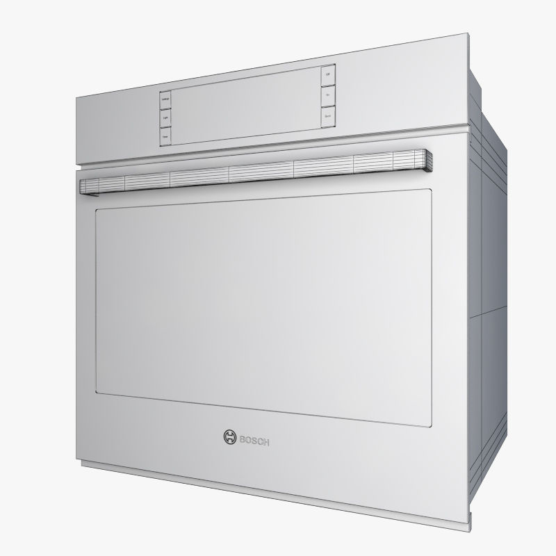 30 Wall Ovens from 11 manufacturers 3D model_9