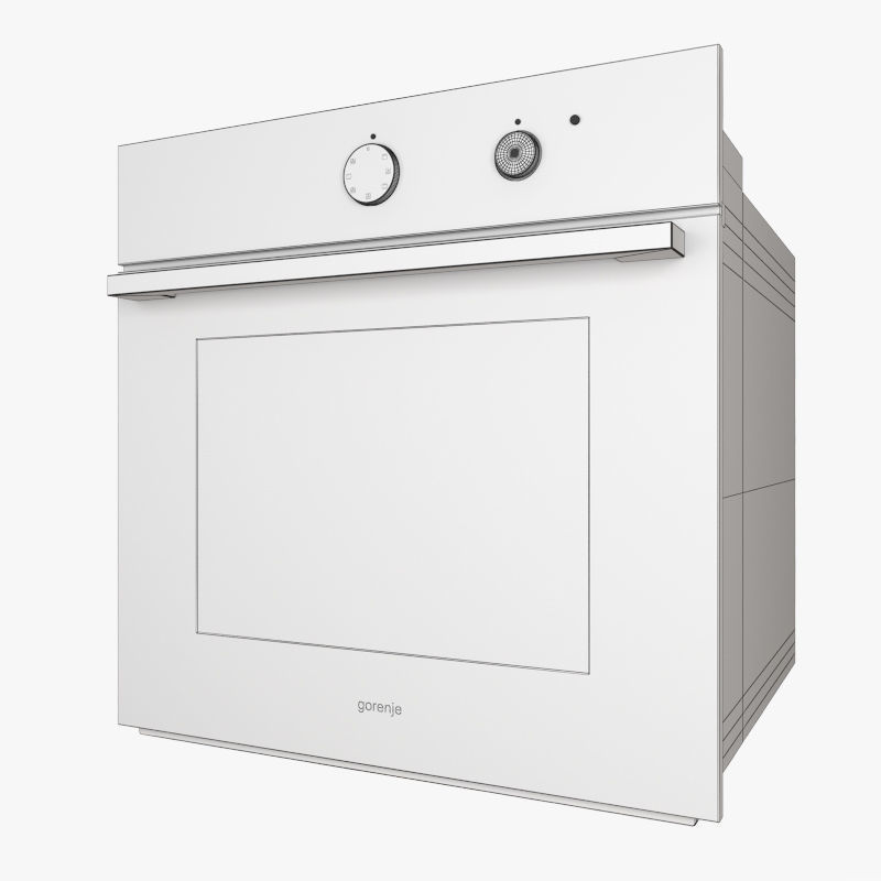 30 Wall Ovens from 11 manufacturers 3D model_41