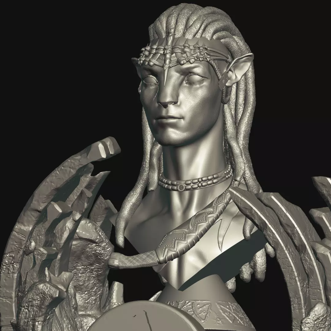 Jack Sully Navi Bust 3D print model