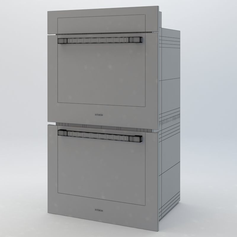 Miele 8 Wall Ovens 3D model_8